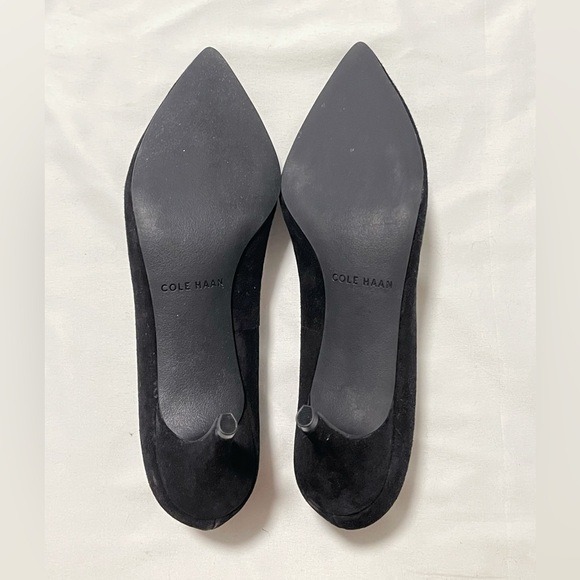 Cole Haan Marta Waterproof Pointed Toe Mid-Heel Pumps - Picture 10 of 12